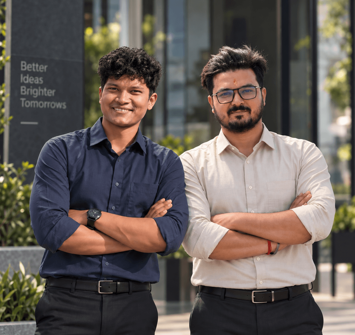 Anup and Nirmal, founders of AlpineTrails